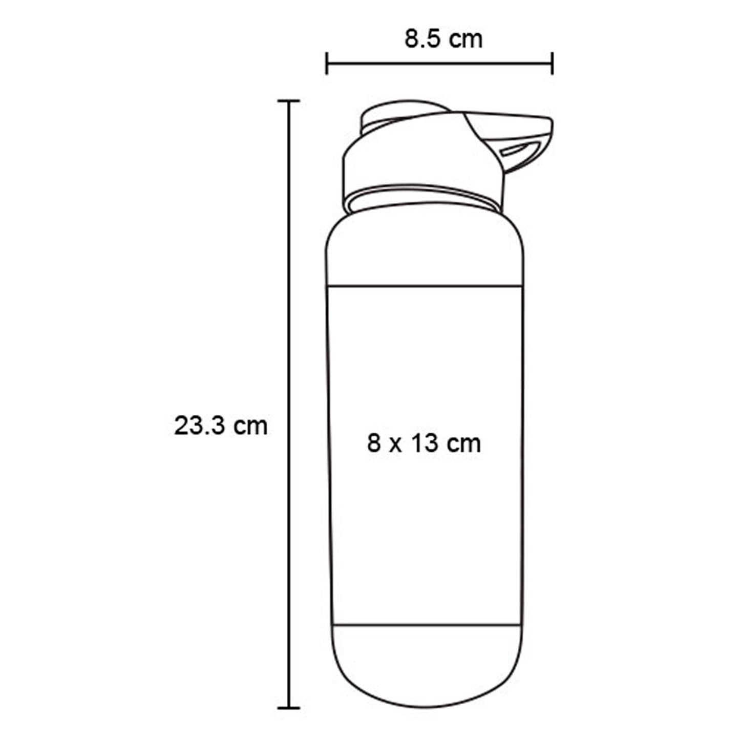 Cilindro de plástico de 1000 ml