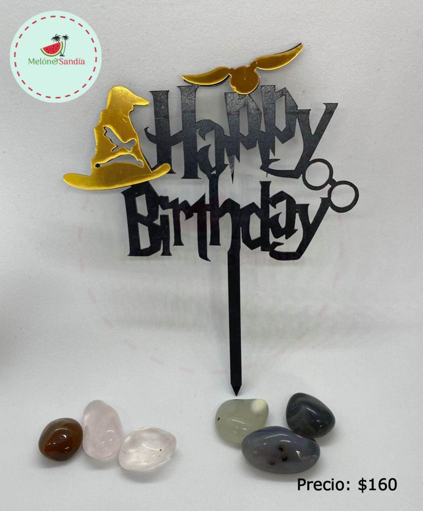 Cake Topper Happy Birthday Harry Potter