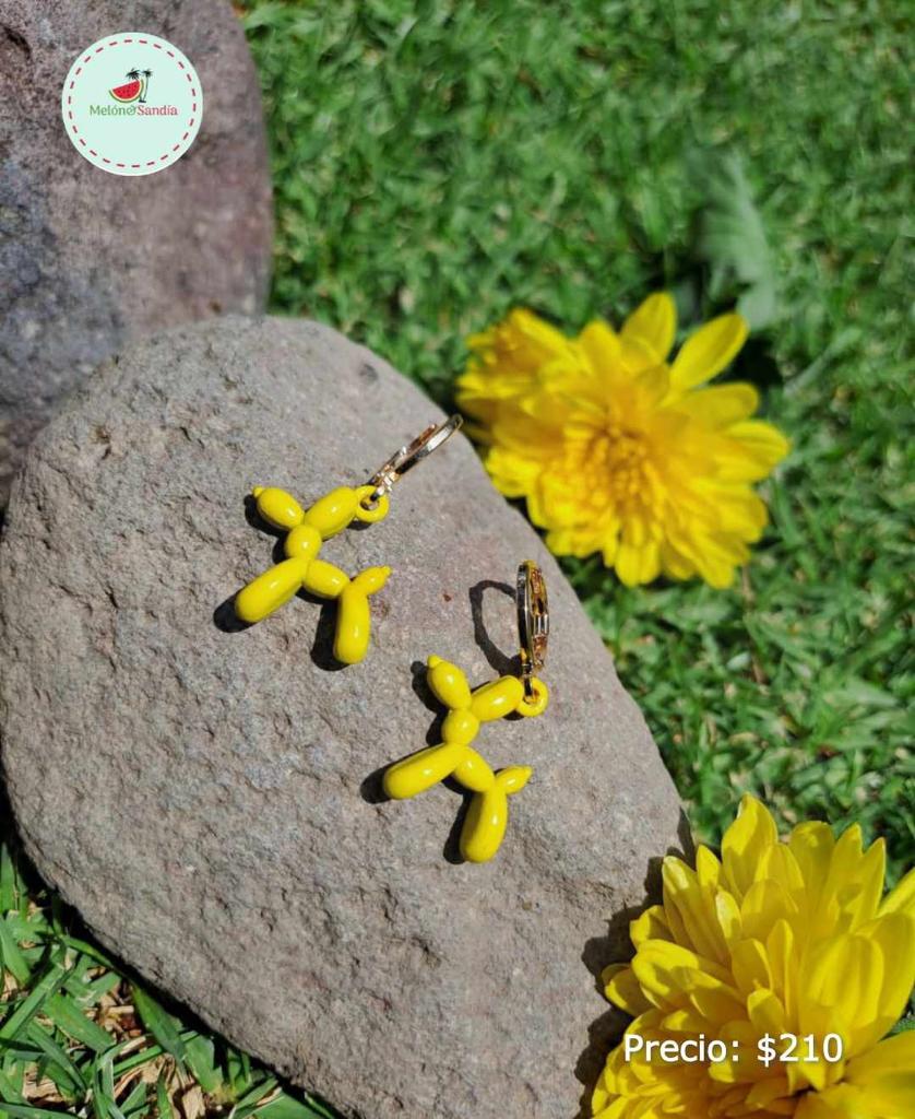 Aretes Balloon Dog