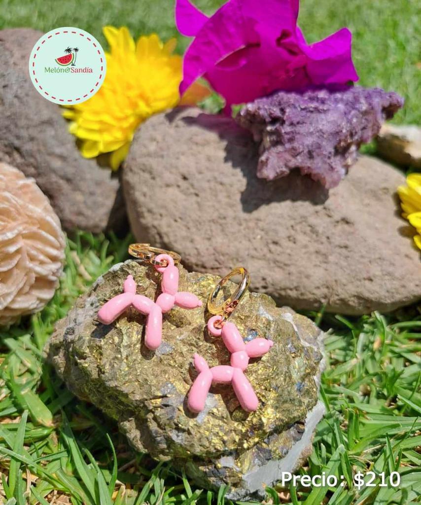 Aretes Balloon Dog