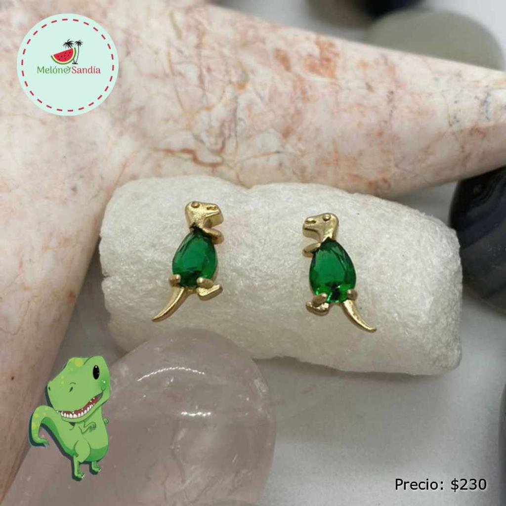 Aretes Dinosaurios
