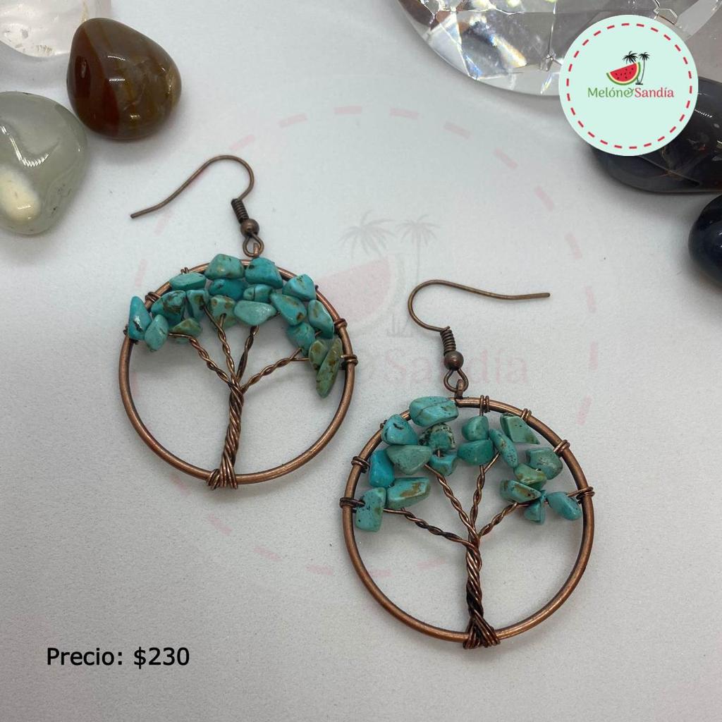 Aretes Árbol de La Vida