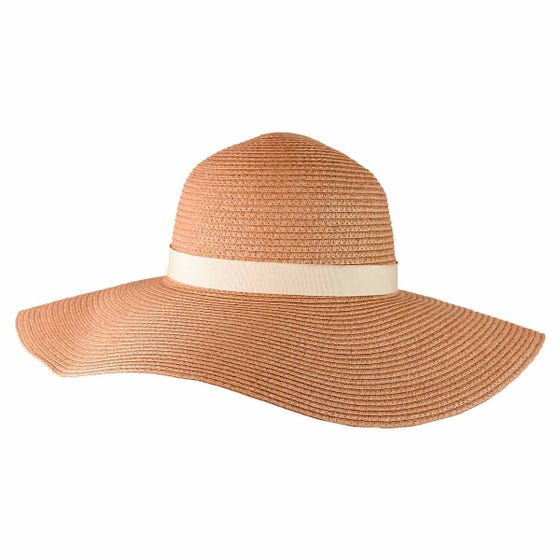 Sombrero de playa con cinta removible