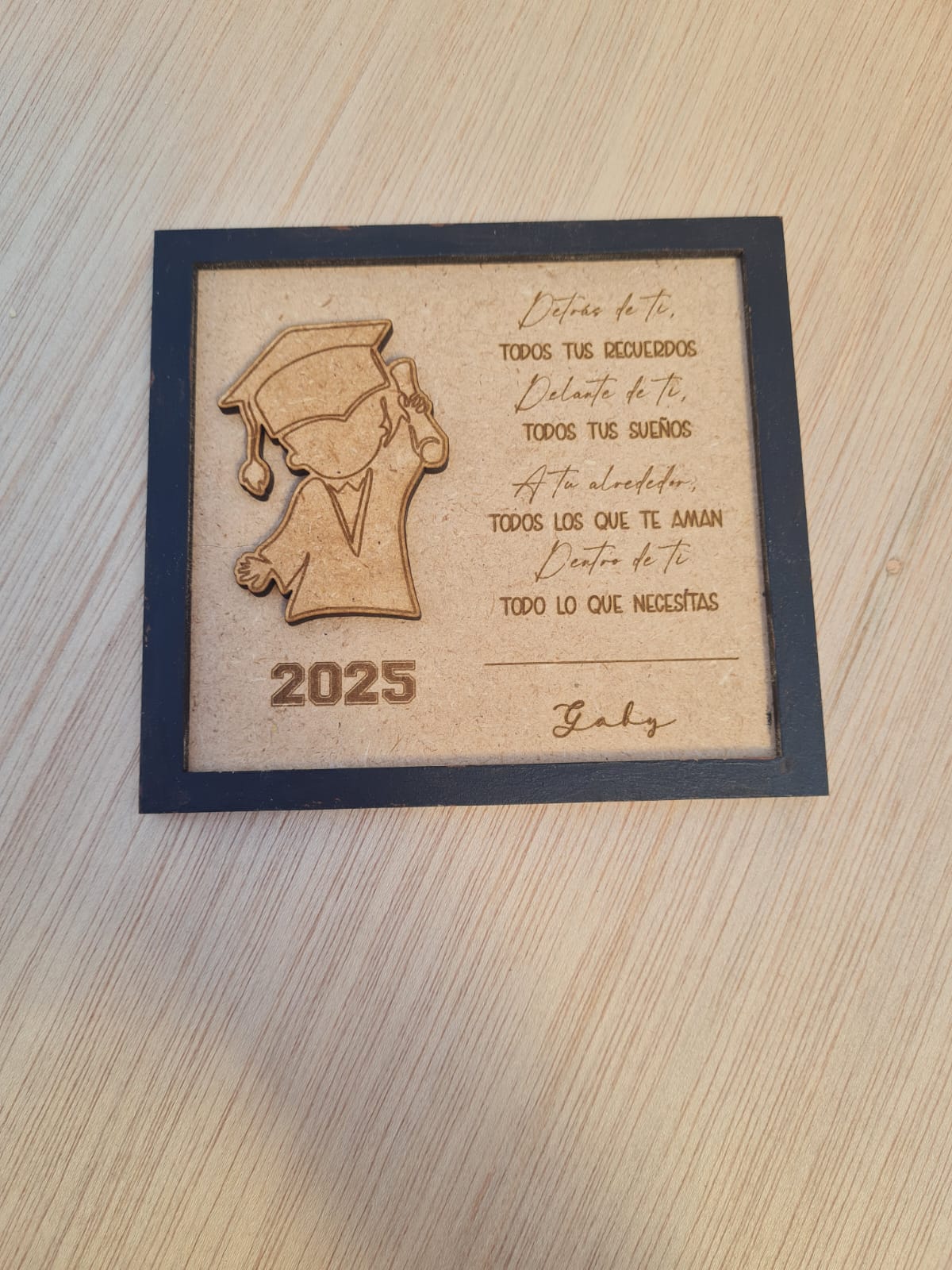 Reconocimiento MDF - Graduado