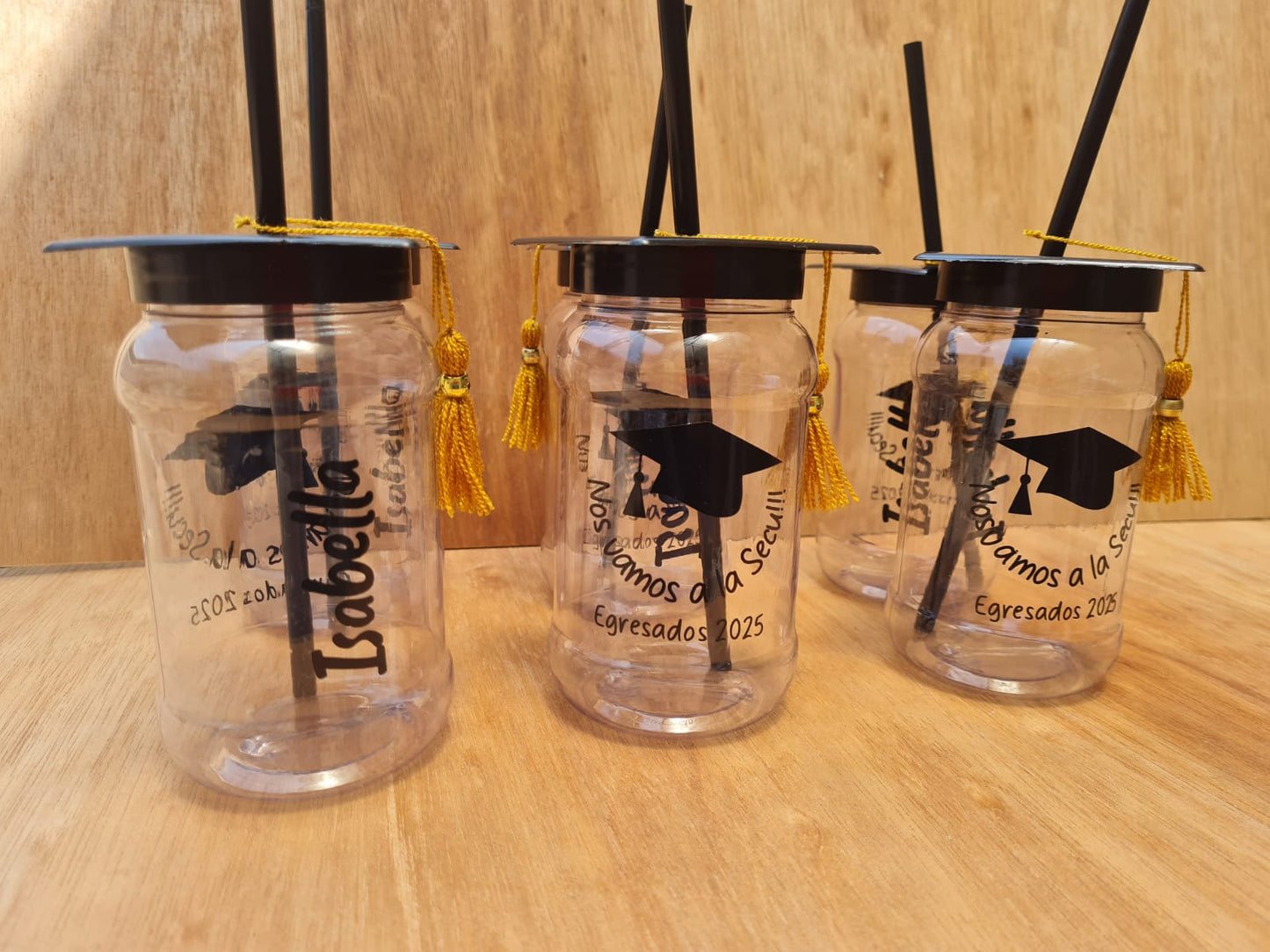 Cilindro con birrete - personalizado
