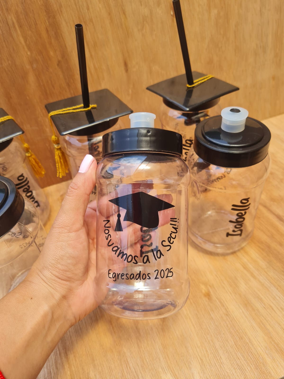 Cilindro con birrete - personalizado