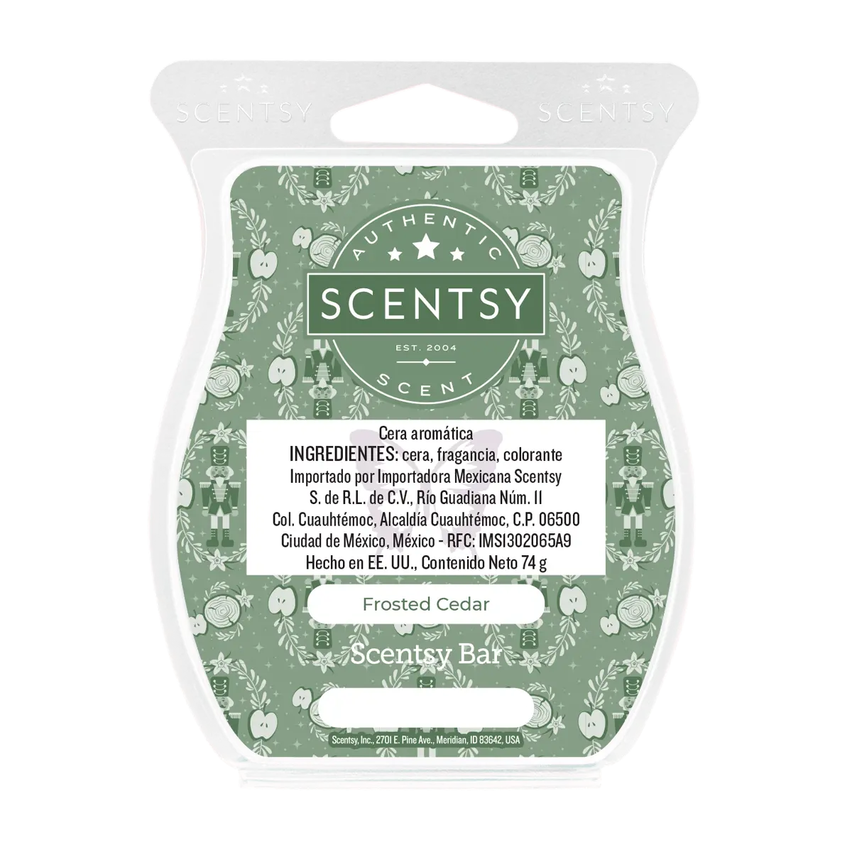 Barra Scentsy Frosted Cedar