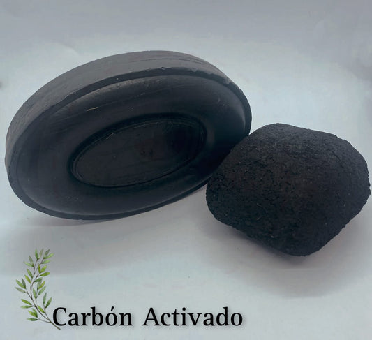 Jabón Natural de Carbón Activado