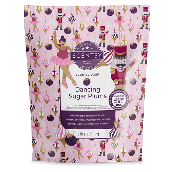 Scentsy Soak Dancing Sugar Plums