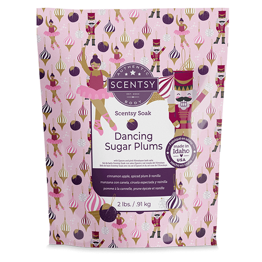 Scentsy Soak Dancing Sugar Plums