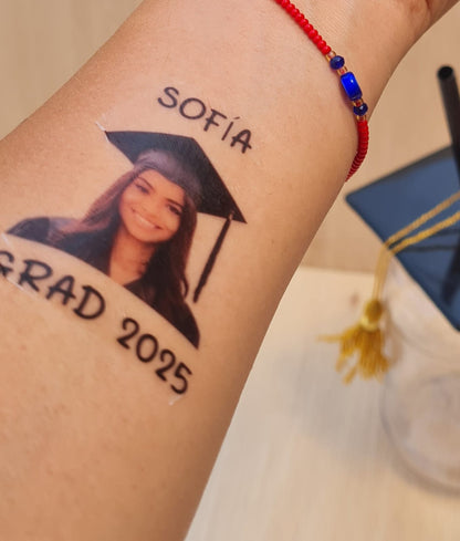 Tatuajes temporales - Graduación