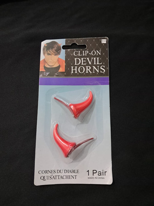 Clip-On Devil Horns