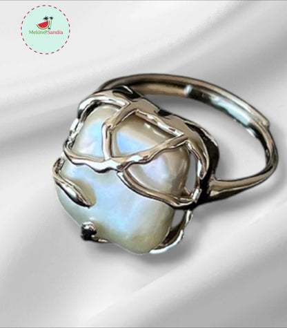 Anillo Gema Blanca