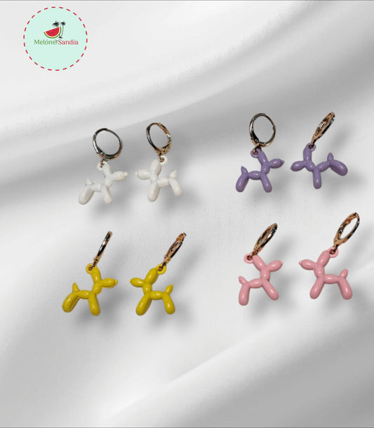 Aretes Balloon Dog