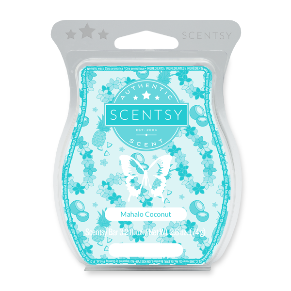 Barra Scentsy Mahalo Coconut